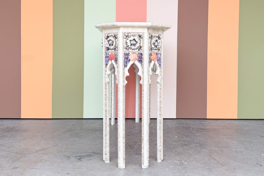 Custom Shell Chic Console