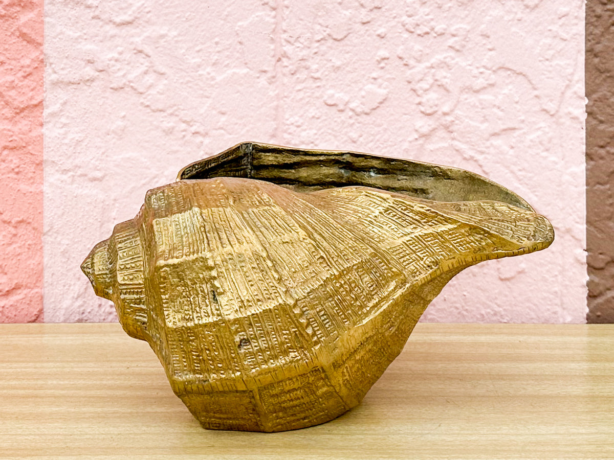 Brass Nautilus Cachepot