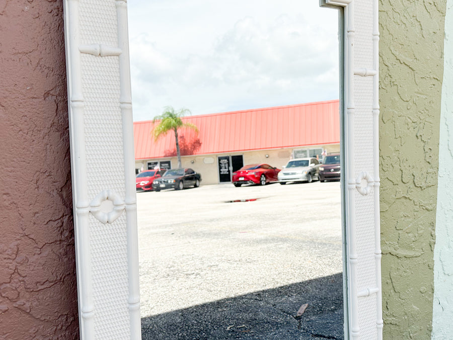 Palm Beach Faux Bamboo Mirror