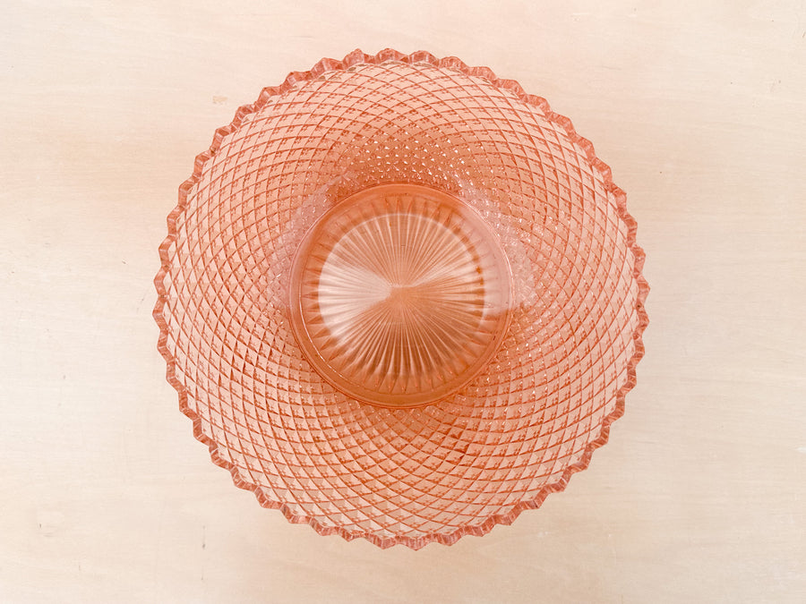 Pair of Pink Chic Serving Bowls