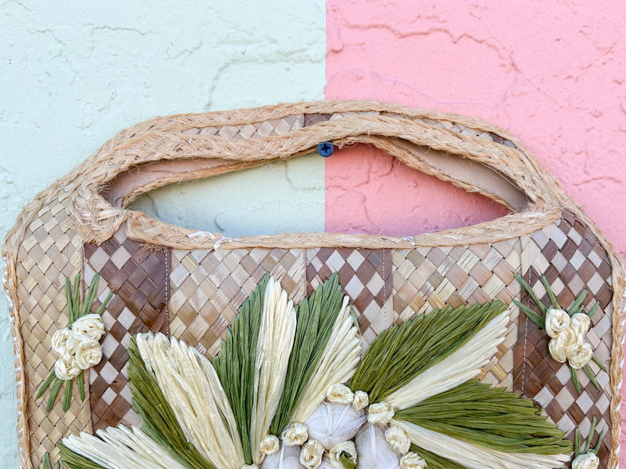 Island Chic Shell Beach Bag
