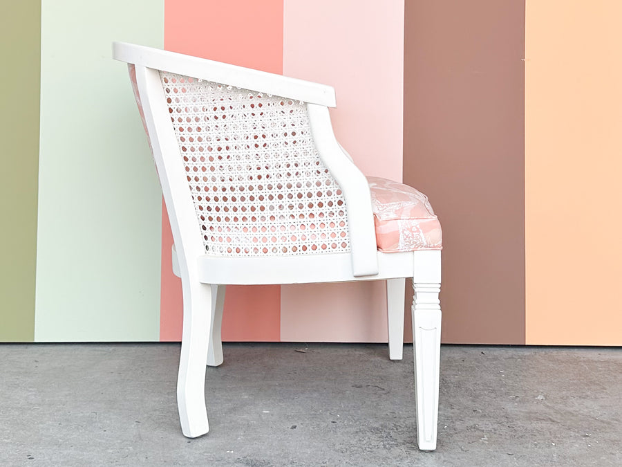 Cute Cane Barrel Chair