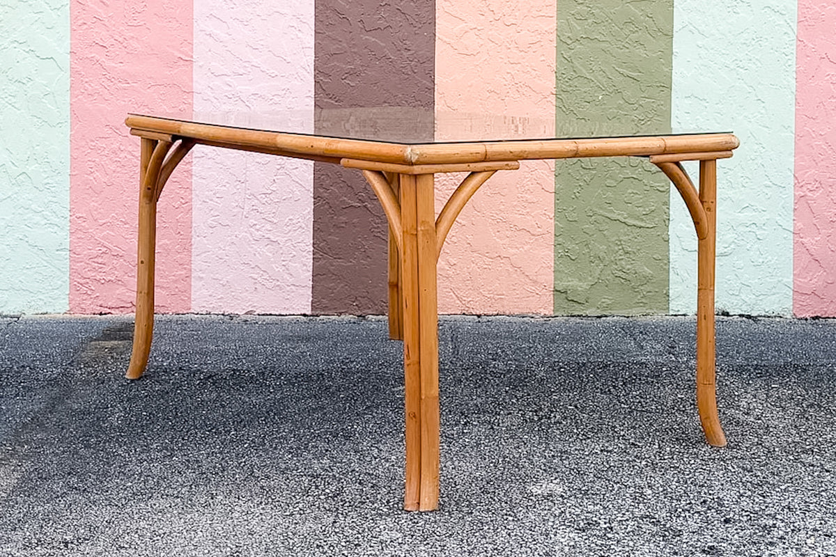 Old Florida Rattan Dining Set