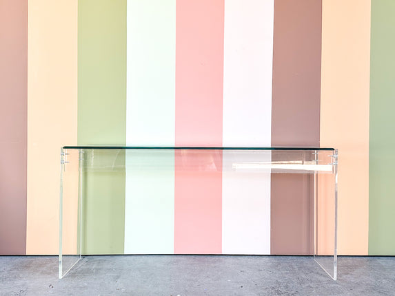 MCM Lucite Console