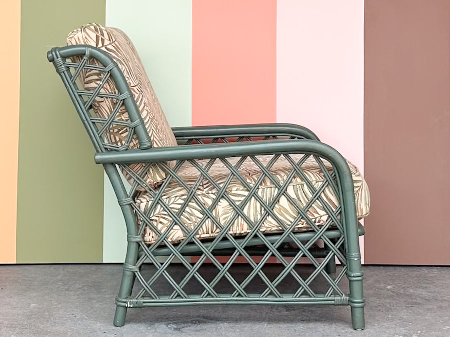 Ficks Reed Lattice Lounge Chair