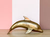 Large Brass Dolphin