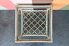 Pair of Ficks Reed Rattan Lattice Side Tables
