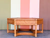 Brown Jordan Pencil Reed Rattan Coffee Table