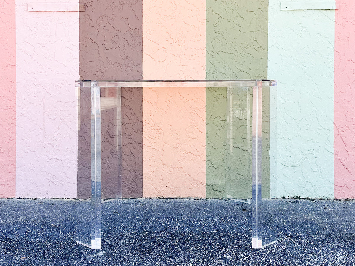 Fabulous Lucite Game Table