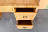 Island Style Rattan Wrapped Desk