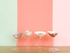 Set of Four Shell Chic Coupes