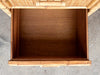 Coastal Rattan Wrapped Desk