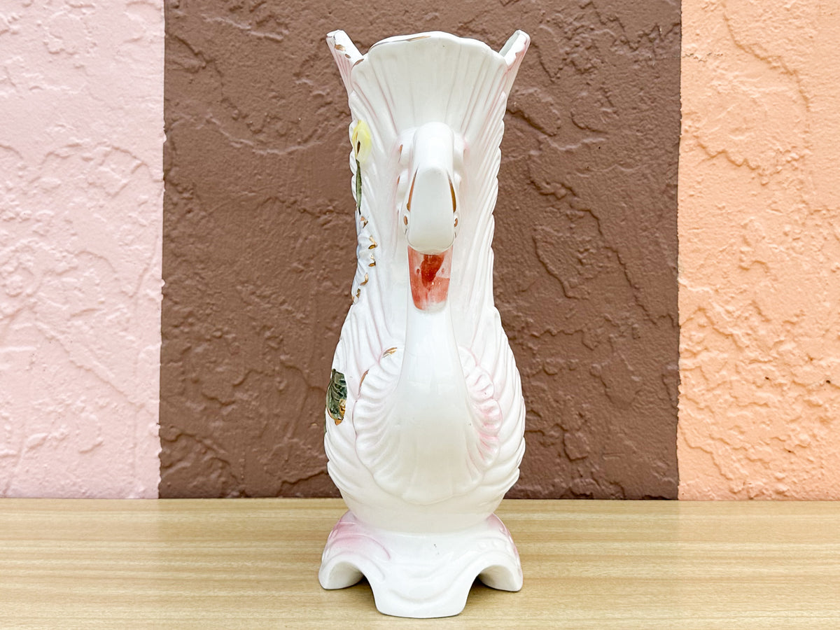 1950s Swan Life Vase