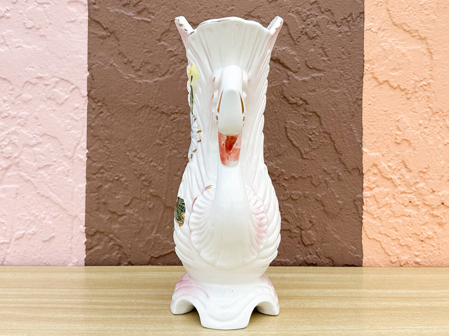 1950s Swan Life Vase