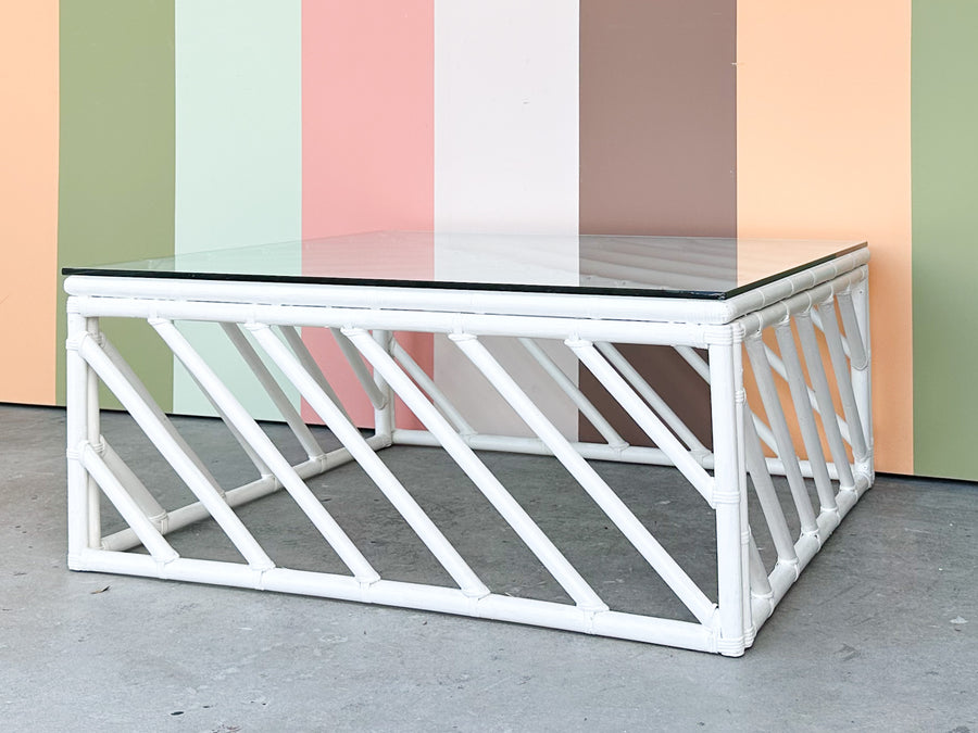 Coastal Cool Rattan Coffee Table