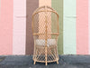 Island Style Hooded Rattan Chair