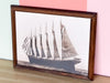 Sailing Ships Photo Reproduction Framed Art