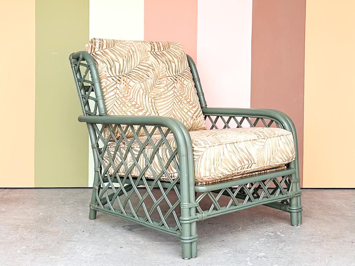 Ficks Reed Lattice Lounge Chair