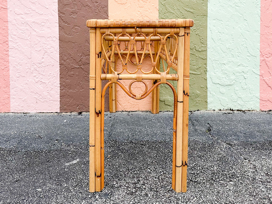 Coastal Rattan Console