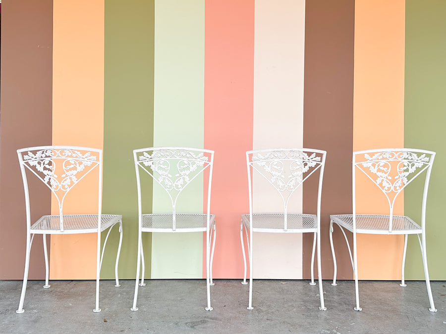 1950s Russell Woodard Wrought Iron Dining Set
