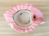Double Conch Shell Pink Cachepot