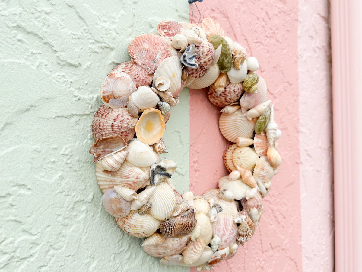 Holiday Shell Wreath