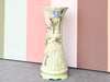 Pretty Spring Faux Bamboo Ceramic Pedestal