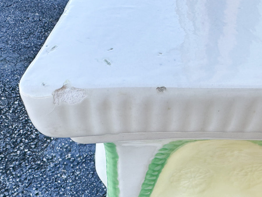 Ceramic Elephant Garden Seat