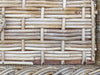 Braided Rattan Wrapped Chest