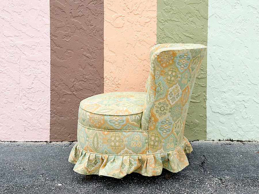 Palm Beach Chic Upholstered Side Chair