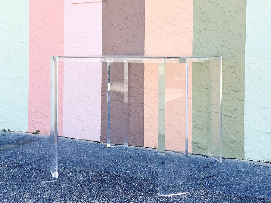 Fabulous Lucite Game Table