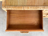 Coastal Rattan Wrapped Desk