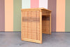 Cute Woven Rattan Desk
