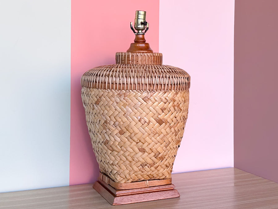 Large Island Style Lamp