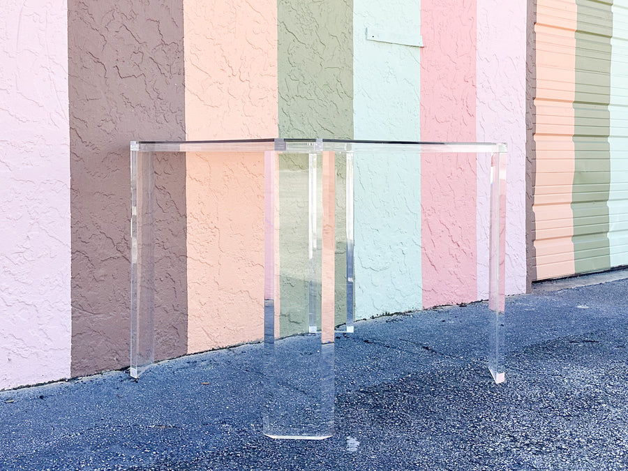 Fabulous Lucite Game Table