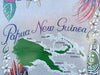 Papua New Guinea Framed Linen Art