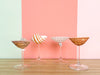 Set of Four Shell Chic Coupes