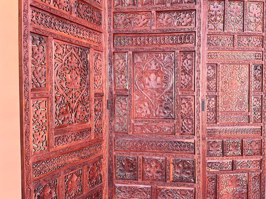 Four Panel Moroccan Screen