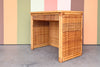 Cute Woven Rattan Desk