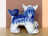 Blue and White Foo Dog