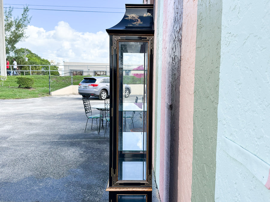 Chinoiserie Chic Pagoda Cabinet