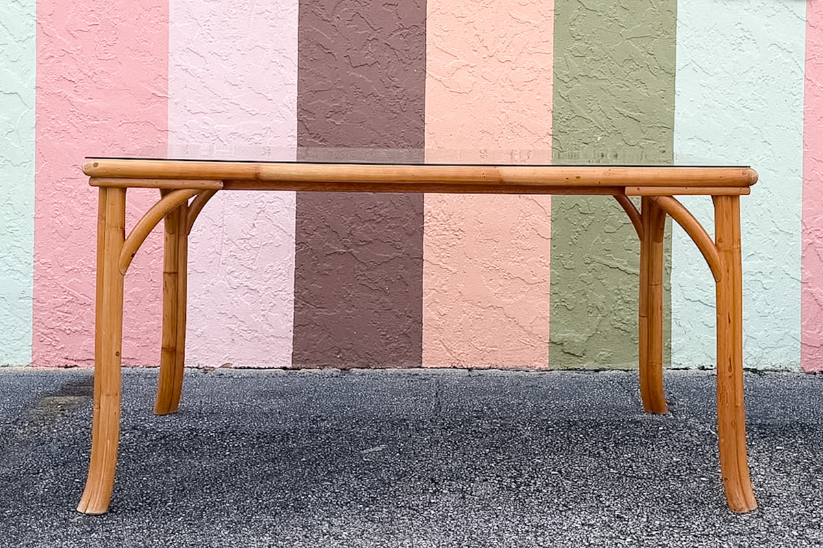 Old Florida Rattan Dining Set