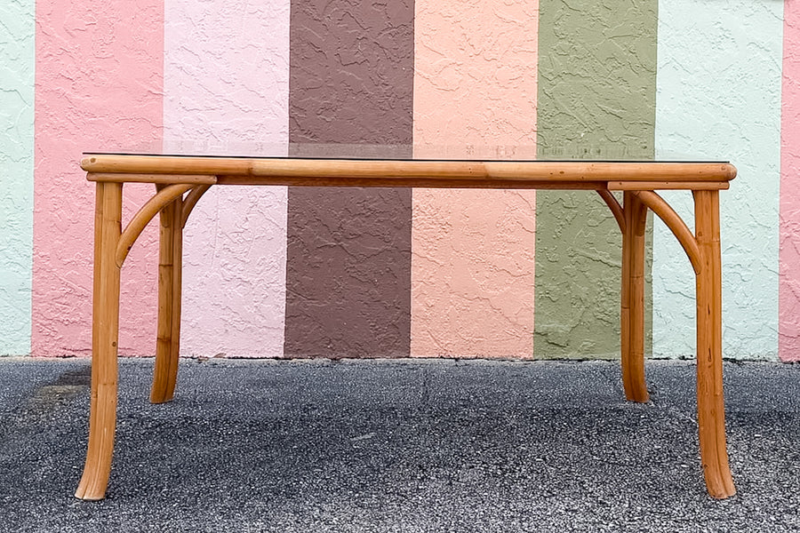 Old Florida Rattan Dining Set