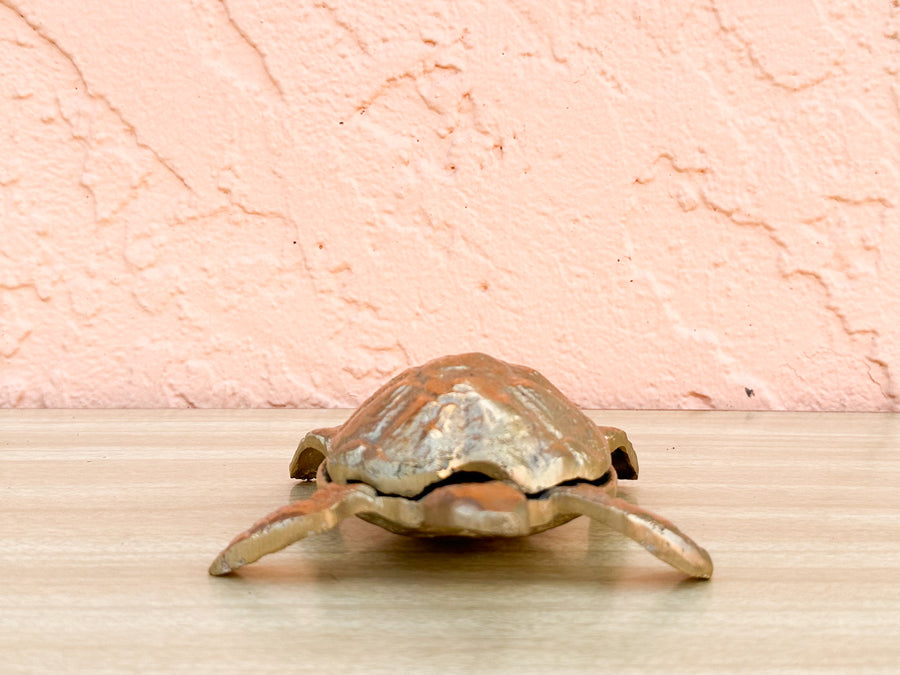 Brass Turtle Trinket Dish