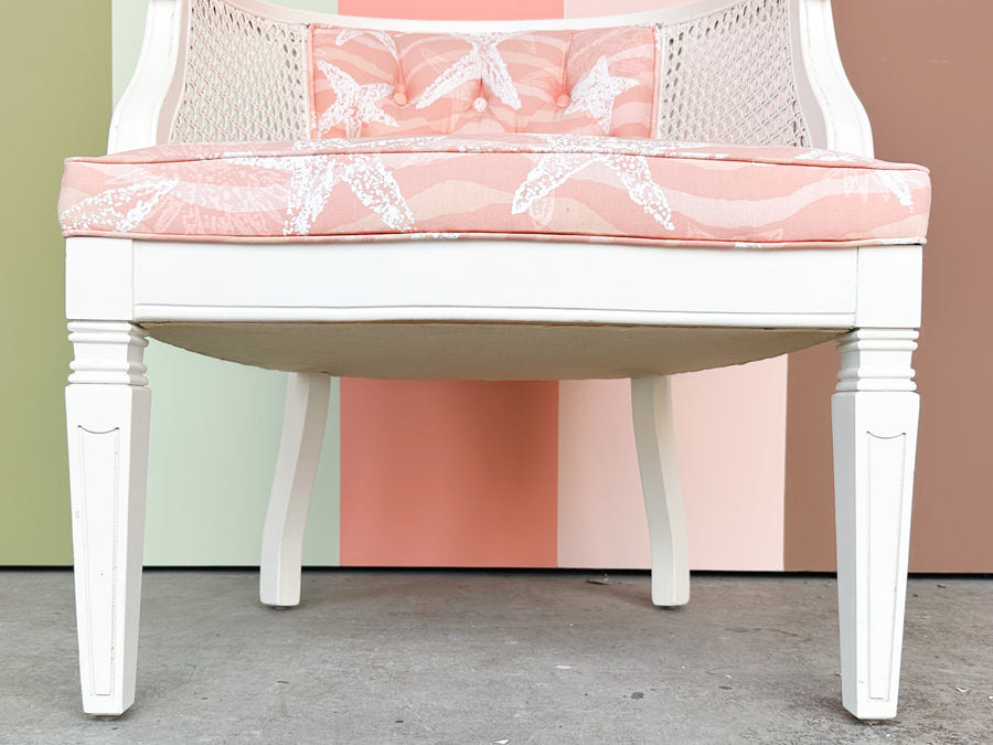 Cute Cane Barrel Chair