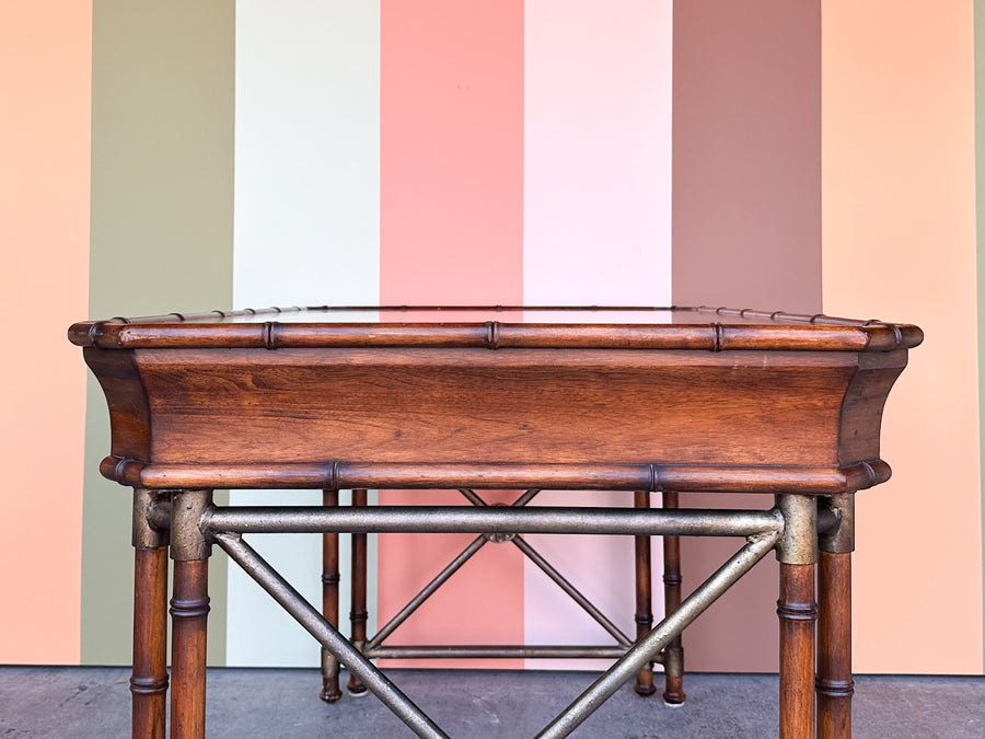 Handsome Faux Bamboo Desk