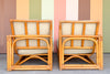 Ficks Reed Two Part Rattan Chaise