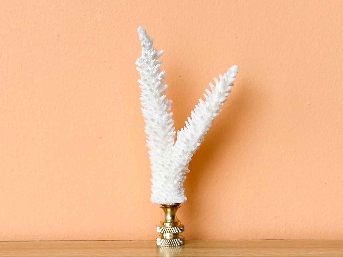 Stag Horn Coral Finial