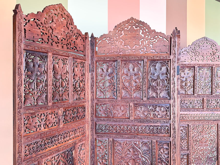 Four Panel Moroccan Screen
