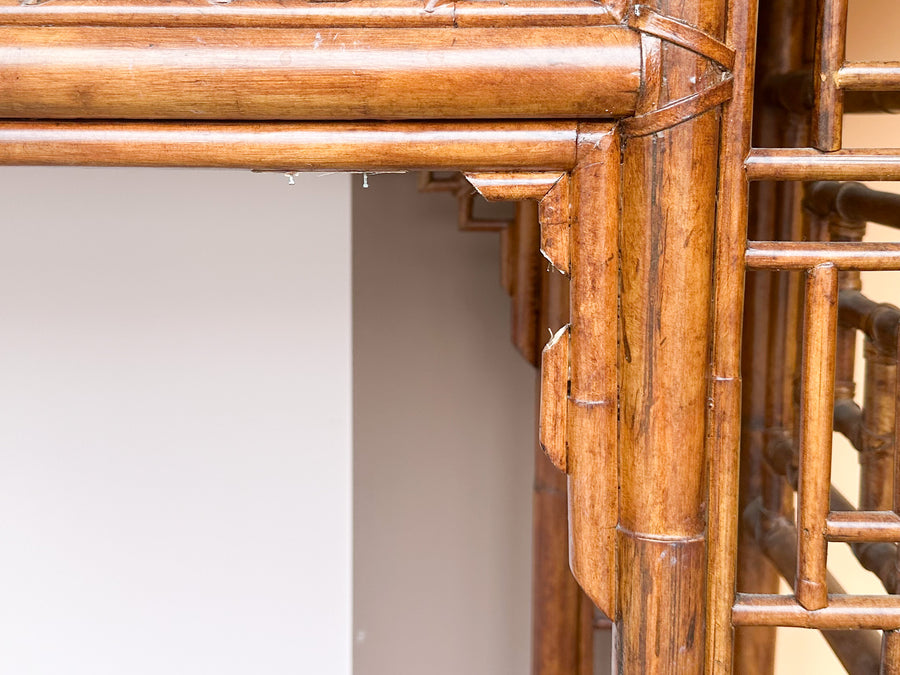 West Indies Style Rattan Console